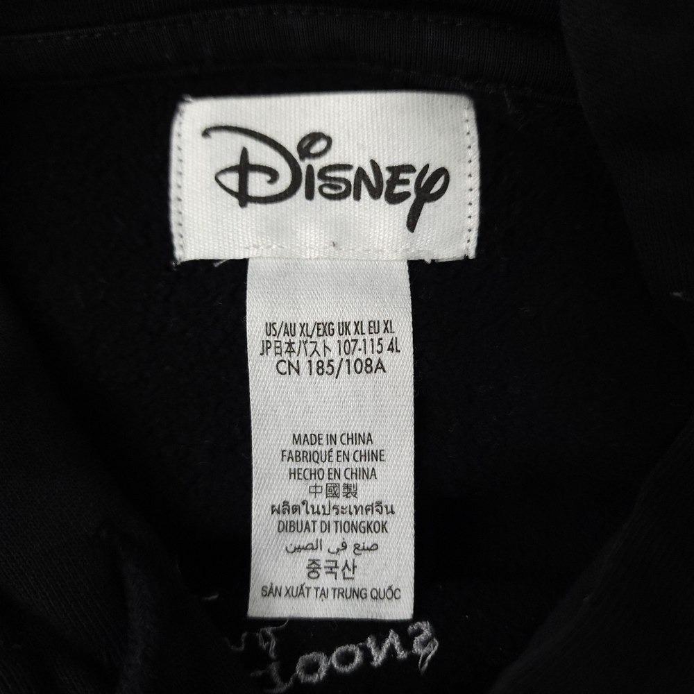 Disney‎ Silly Symphony Skeleton Dance Tie Dye Hoodie Sweatshirt XL - Picture 5 of 9
